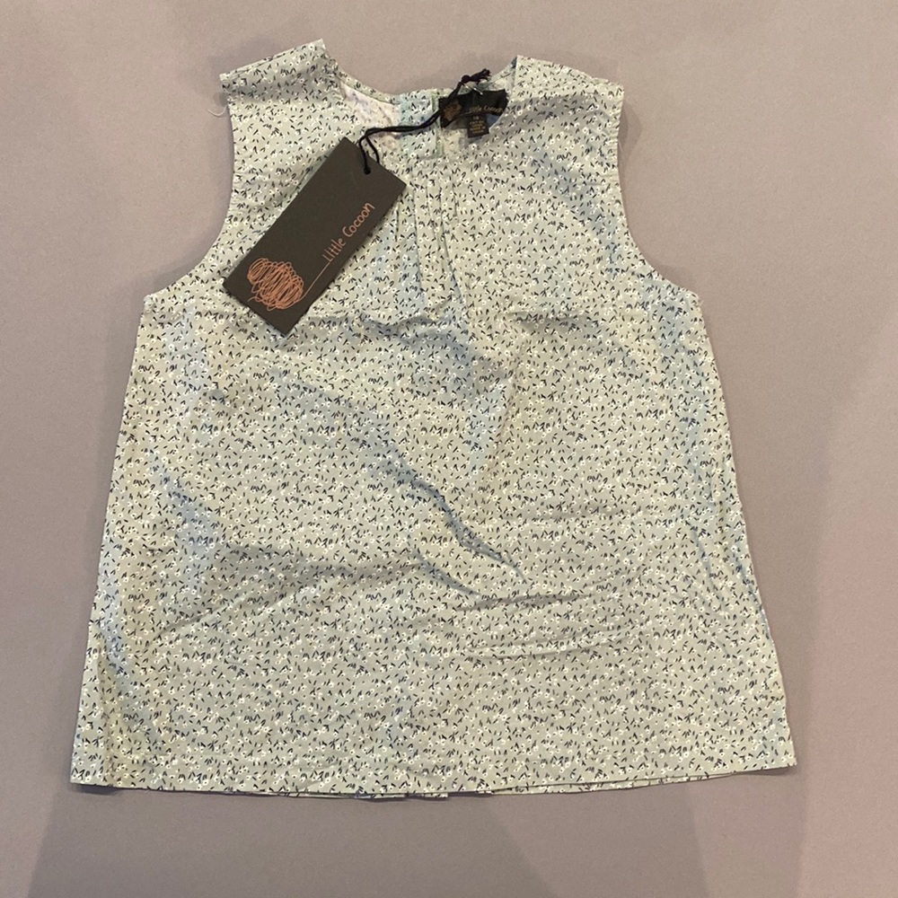 NWT Little cocoon mint green top size 10